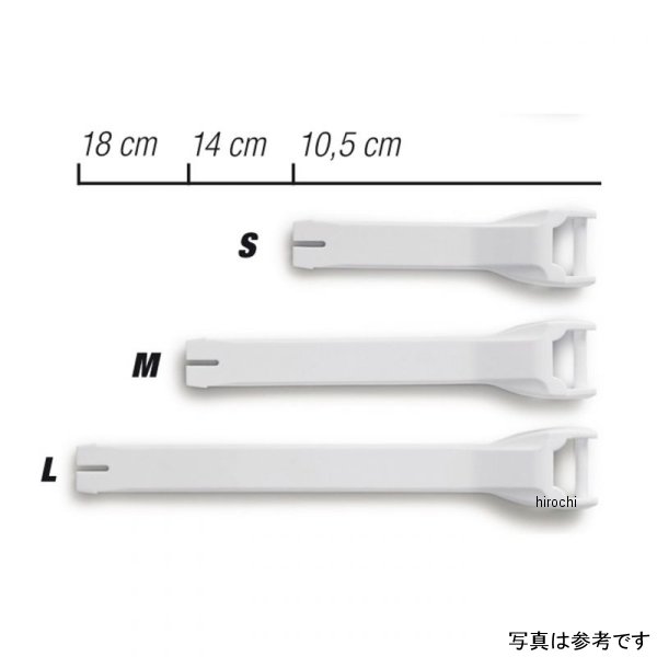 フォーマ FORMA スペアパーツ GH ストラップ オフロードブーツ用 白 Lサイズ 8052998009789 JP店