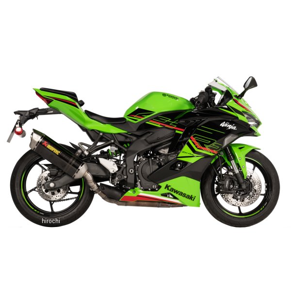【メーカー在庫あり】 アクラポビッチ AKRAPOVIC スリップオンライン 政府認証 23年 ZX-4R カーボン/チタン S-K4SO8-HRCJPP JP店