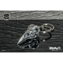 ガレージT&F Bravo Bells(ブラボーベル) Raven Skull Keychain(レイブンスカル(烏の骸骨)キーホルダー) BBK-05 JP店