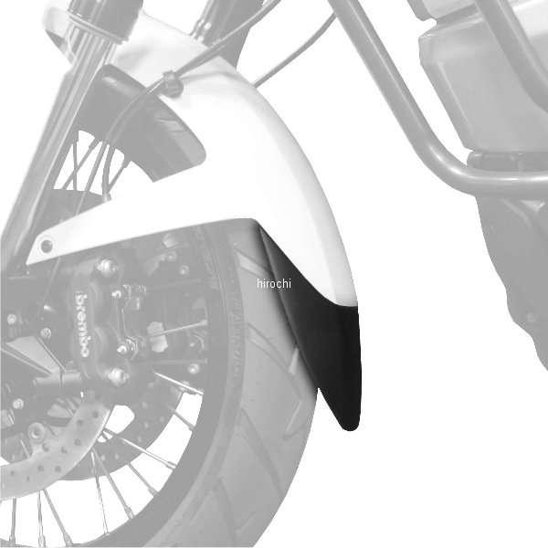 ピラミッドプラスチック Pyramid Plastics 延長フェンダー ショート 17年-23年 1090アドベンチャー マットブラック 059352 JP店