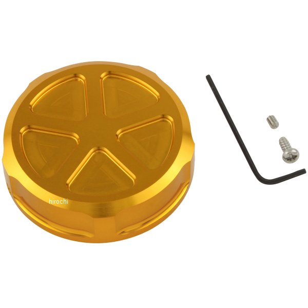 【メーカー在庫あり】 ポッシュ POSH アルミマシンドラジエターキャップ 18年-20年 Z900RS/CAFE ゴールド 132215-04 JP店