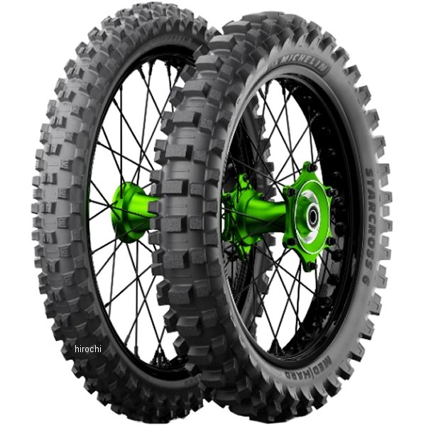 ミシュラン MICHELIN スタークロス6 ミディアム ハード 110/100-18 M/C 64M TT リ...