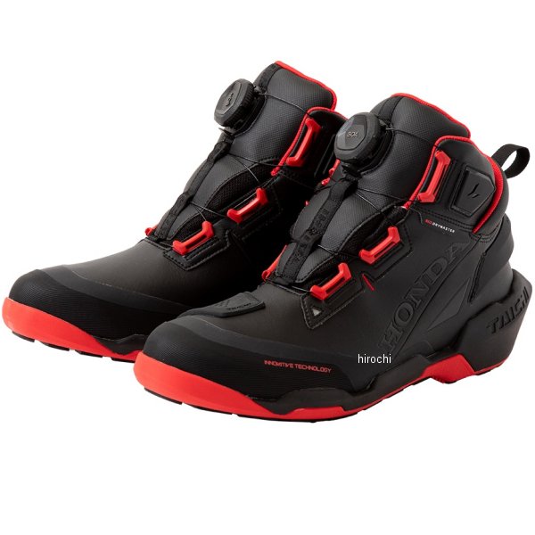 【メーカー在庫あり】 ホンダ純正 DRYMASTER ARROW SHOES 黒/赤 26 0SYTP-57A-R60 JP店