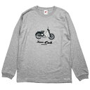 ホンダ ベーシックスーパーカブ長袖Tシャツ Mグレー XLサイズ 2302HD01-51 JP店(2)