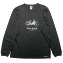 ホンダ ベーシックスーパーカブ長袖Tシャツ スミクロ XLサイズ 2302HD01-51 JP店