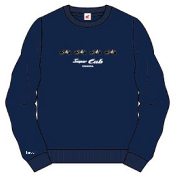 Men'S - ホンダ SCマルチプリントスウェットシャツ ネイビー Mサイズ 2302HD02-54 JP店