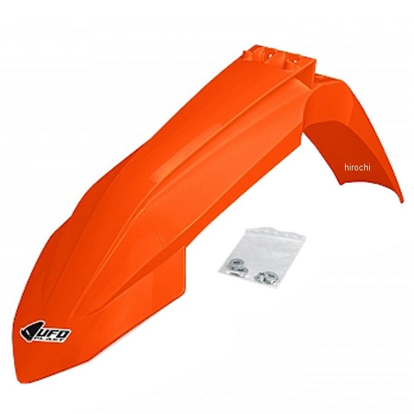 【メーカー在庫あり】 ユーフォープラスト UFO PLAST フロントフェンダー 23年 KTM SX、SXF オレンジ UF-5009-127 JP店