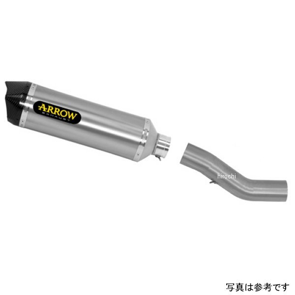アロー ARROW スリップオンマフラー 触媒付き 14年-16年 モンスター1200S カーボン/カーボンエンド 71768MK+71451KZ-1200S JP店