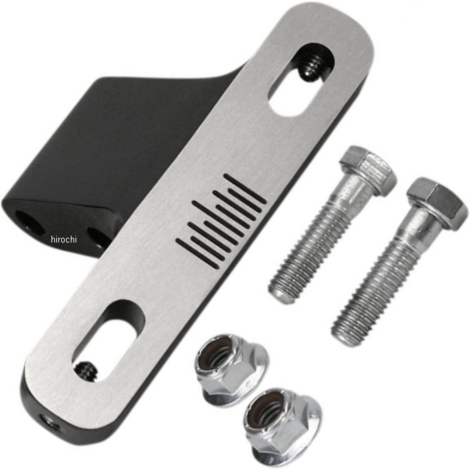 95年-00年 ハーレー FXDS-CONV92年 ハーレー FXDB92年 ハーレー FXDC91年 ハーレー FXDB08年-17年 ハーレー FXDF07年-09年 ハーレー FXDL15年-17年 ハーレー FXDL93年-05年 ハーレー FXDL16年-17年 ハーレー FXDLS06年-17年 ハーレー FXDB05年-14年 ハーレー FXDCI05年 ハーレー FXDC04年-10年 ハーレー FXDI95年-05年 ハーレー FXD06年 ハーレー FXD3504年-05年 ハーレー FXDXI99年-05年 ハーレー FXDX01年-03年 ハーレー FXDXT12年-16年 ハーレー FLD04年-08年 ハーレー FXDWGI10年-17年 ハーレー FXDWGI93年-05年 ハーレー FXDWG・ハーレー純正 47226-90A・ハーレー純正 47226-93・ハーレー純正 47226-99・フロント・エンジン・ブラケットのハーレー標準装備を、カスタム・スロット付きブラケットに位置合わせラインで交換します。・ライダーがエンジンでダイヤルして、完全なアライメントを行うことができます。・FXRまたは早期FLTモデルと同じアラインメントプリンシパルを使用して、エンジンを左右にスライドさせます。・ハッシュマークは0.05"間隔です。・黒色の陽極酸化アルミニウムブラケット、2本の3/8"-16 x 2-1/4"六角ボルト、2/3"-16ナイルックナットが含まれています。・アメリカ製。CCE2014-1楽天 JP店　