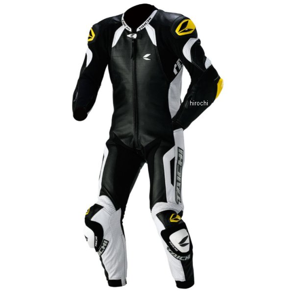 NXL108 RSタイチ レーシングスーツ GP-EVO. R108 RACING SUIT 黒/白 LRサイズ NXL108BK01LR JP店