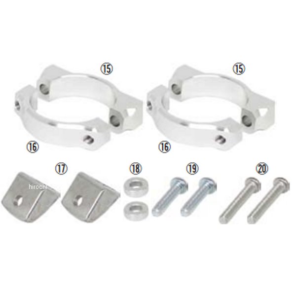 【メーカー在庫あり】 SP武川 ステーキット LEDフォグランプ用 05-08-0599 JP店