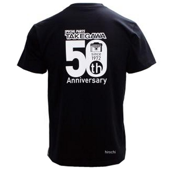 SP武川 50周年Tシャツ Cデザイン 黒 Lサイズ 08-01-0041 JP店