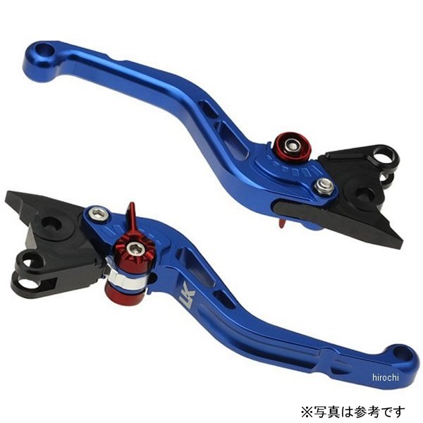 【メーカー在庫あり】 ユーカナヤ U-KANAYA ビレットレバーセット スタンダードタイプ ショート 23年以降 YZF-R125、YZF-R15 青 YA061-142-0204 JP店