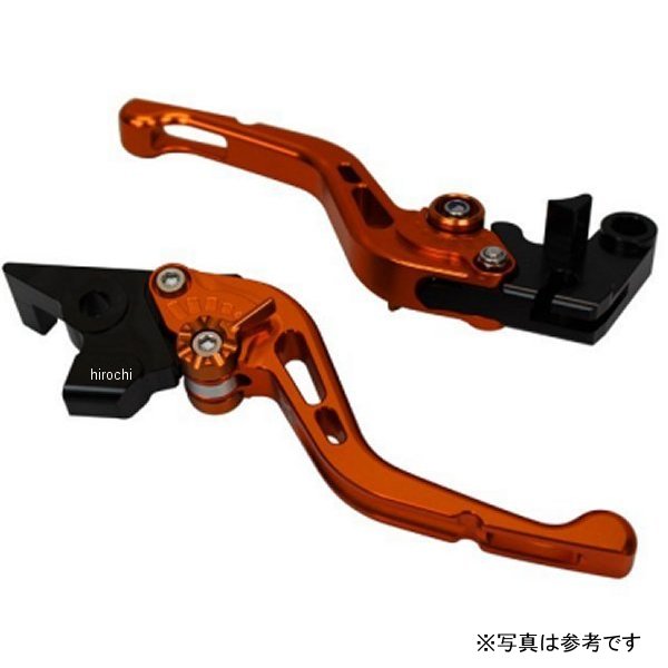 【メーカー在庫あり】 ユーカナヤ U-KANAYA ビレットレバーセット GPタイプ ショート 18年以降 YZF-R15 東南アジア仕様 オレンジ YA062-140-0608 JP店