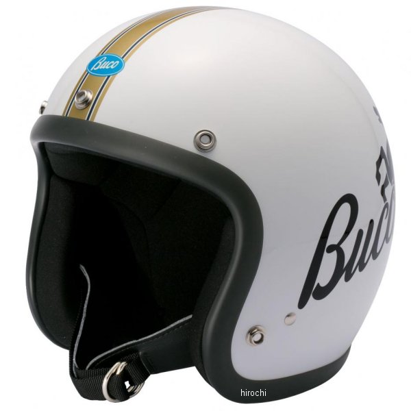 【メーカー在庫あり】 ブコ BUCO ジェットヘルメット ベビーブコ スタリオン 白 MLサイズ 0107BBCST014 JP店