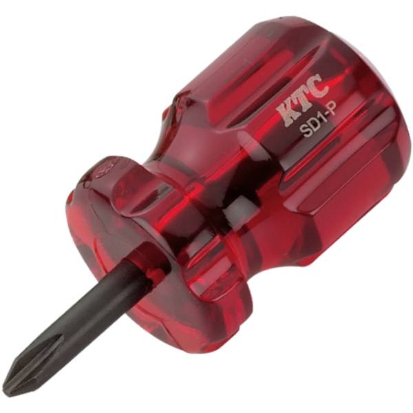 【即納】 KTC 京都機械工具 樹脂柄スタッビドライバ クロス #2プラス SD1-P-KC JP店