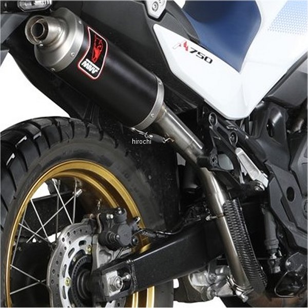 ミヴ Mivv スリップオンマフラー DAKAR 23年 XL750Transalp ステンブラック H.087.LDKB JP店