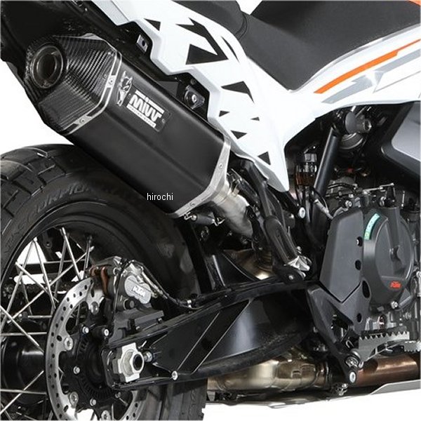 ミヴ Mivv スリップオンマフラー SPEED EDGE BLACK 21年-23年 790アドベンチャー ステンレスブラック KT.021.LRB-790Adv-21 JP店