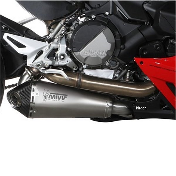 ミヴ Mivv スリップオンマフラー 触媒あり DELTA RACE 22年-23年 StreetfighterV2 ステンレス D.046.LDRX-ACC.045.A1-SfighterV2 JP店