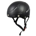 【メーカー在庫あり】 TNK工業 ハーフヘルメット ヤールー STR-X ハーフマットブラック ビッグサイズ(60-62cm未満) 4984679512810 JP店(2)