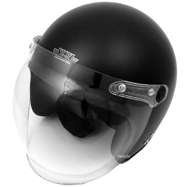 【メーカー在庫あり】 TNK工業 ジェットヘルメット XX-606 ハーフマットブラック XXLサイズ(62-64cm) 4984679511097 JP店