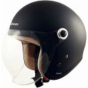 【メーカー在庫あり】 TNK工業 レディースジェットヘルメット GS-6 マットブラック フリーサイズ (57-58cm未満) 4984679511974 JP...