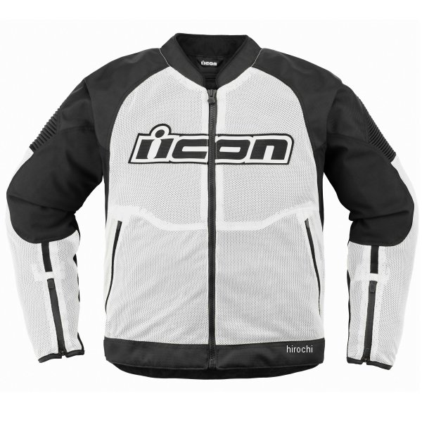 樂天商城 - アイコン ICON 春夏モデル ジャケット オーバーロード3 メッシュ 白 Sサイズ 2820-6736 JP店