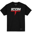 【New】 アイコン ICON 2024年春夏モデル Tシャツ SPARK 黒 Lサイズ 3030-24093 JP店