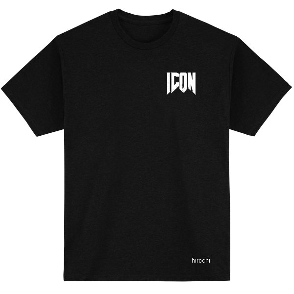 アイコン ICON 春夏モデル Tシャツ BLEGH 黒 Lサイズ 3030-24265 JP店