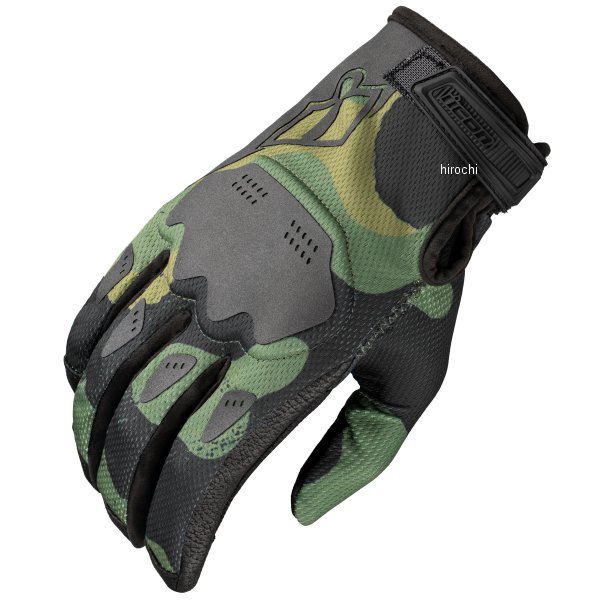 アイコン ICON 春夏モデル グローブ フーリガン マグナクロス グリーンカモ Lサイズ 3301-4823 JP店