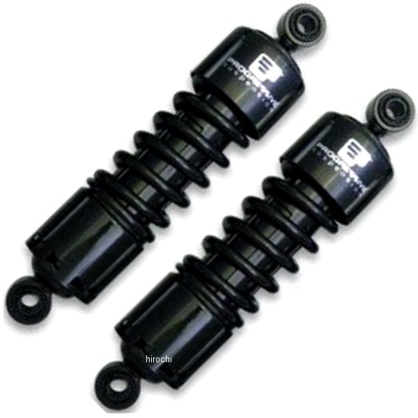 【メーカー在庫あり】 ガッツクローム プログレッシブ サスペンション ダイナ用 11インチ 黒 412-4037B JP店