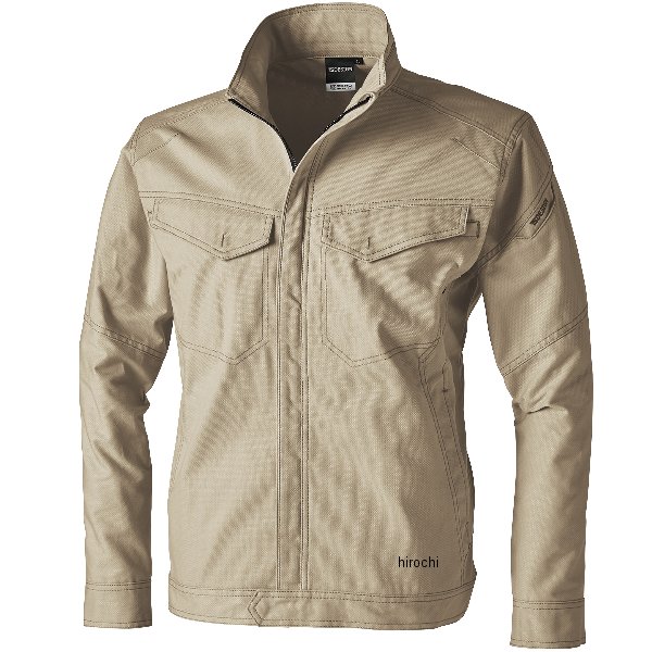 【メーカー在庫あり】 TSデザイン ハイブリッドコットンジャケット ベージュ LLサイズ 3616 JP店