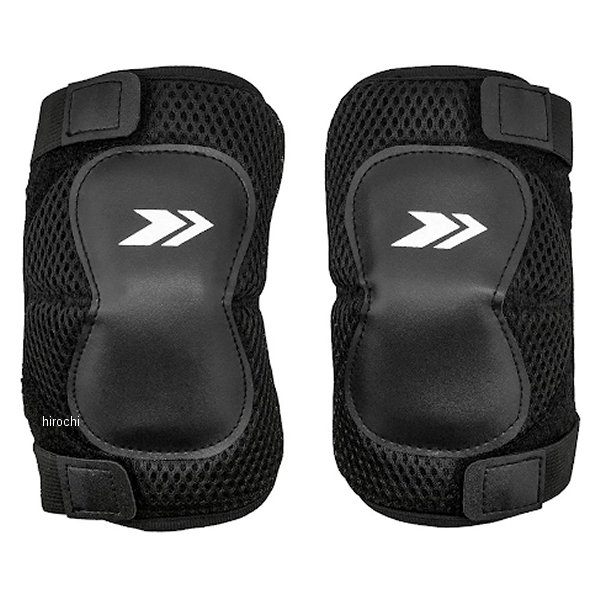 【メーカー在庫あり】 ディーエフジー DFG キッズ ホッパー エルボー&ニーガード 黒 S-Mサイズ DG0805-1101 JP店