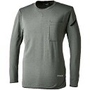 【メーカー在庫あり】 TSデザイン ウォームエアロングスリーブTシャツ セージグリーン 6Lサイズ 8525 JP店(2)