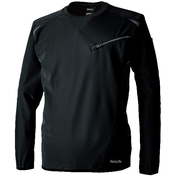 【メーカー在庫あり】 TSデザイン 防風ストレッチシャツ 黒 LLサイズ 4625 JP店