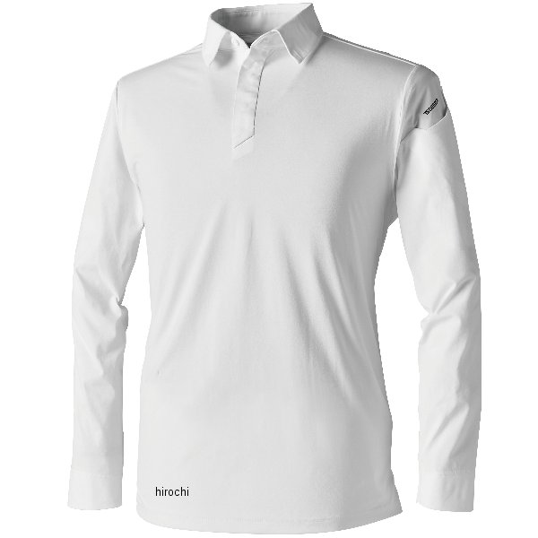 【メーカー在庫あり】 TSデザイン DEOドライロングスリーブポロシャツ 白 6Lサイズ 9075 JP店