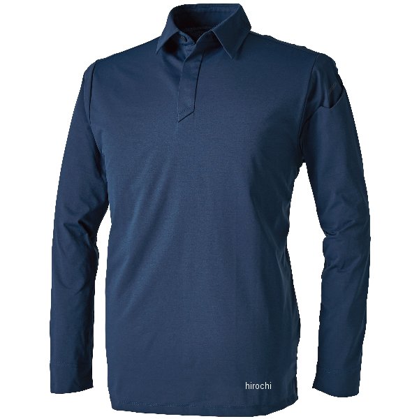 【メーカー在庫あり】 TSデザイン DEOドライロングスリーブポロシャツ ネイビー Sサイズ 9075 JP店
