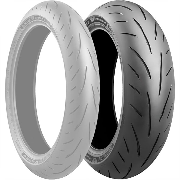 Below 15 inches - ブリヂストン BRIDGESTONE S23 190/50ZR17 M/C (73W) T/L リア MCR06201 JP店