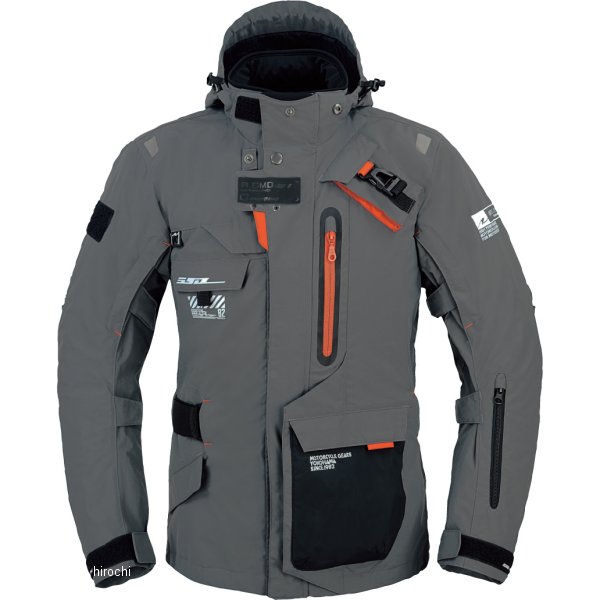 【メーカー在庫あり】 ラフ&ロード 春夏モデル ウォーターシールドコマンドジャケット グレーBMサイズ RR7252GYB2 JP店