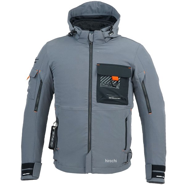 ラフ&ロード 春夏モデル エアスルーソフトシェルストレッチパーカーFP グレー レディース WMサイズ RR7..