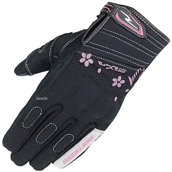 【メーカー在庫あり】 ラフ&ロード 春夏モデル コンフォートナックルグローブ サクラ レディース WLサイズ RR8026SKL3 JP店