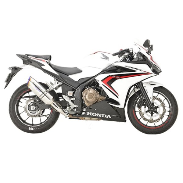 アールズギア r's gear スリップオンマフラー GPスペック タイプS 19年以降 CBR400R チタンポリッシュ GH41-T3ST JP店