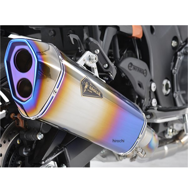 【メーカー在庫あり】 アールズギア r's gear フルエキゾースト GT SPEC ツイン 21年以降 ハヤブサ チタンドラッグブルー GS17-T2DB JP店