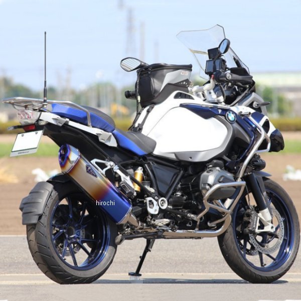 アールズギア r's gear フルエキゾースト ワイバン リアルスペック 13年-16年 BMW R1200GS チタン ドラッグブルー RB01-01RD JP店