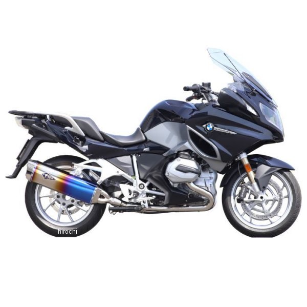 アールズギア r's gear フルエキゾースト リアルスペック シングル 17年以降 BMW R1200RT 水冷 (2BL) チタンドラッグブルー RB14-01RD JP店
