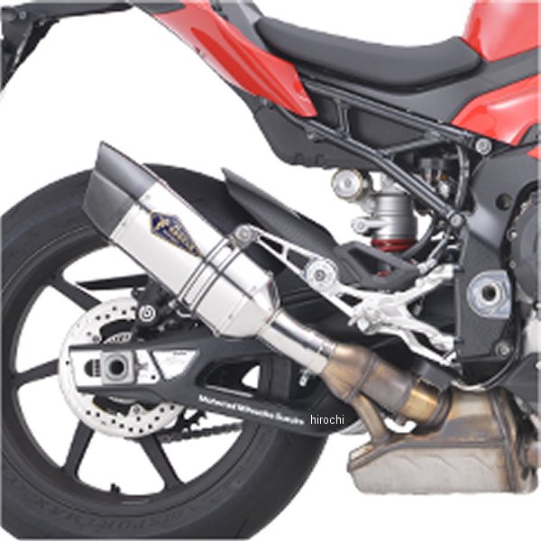 アールズギア r's gear スリップオンマフラー リアルスペック 20年 BMW S1000RR チタンポリッシュ RB17-03ST JP店