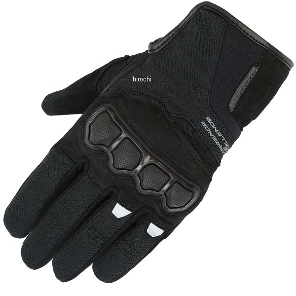 【メーカー在庫あり】 ラフ&ロード 春夏モデル ナックルガードグローブ オールブラック LLサイズ RR8030A-BK4 JP店