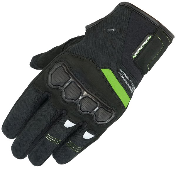 【メーカー在庫あり】 ラフ&ロード 春夏モデル ナックルガードグローブ 黒/ライム Lサイズ RR8030BK/LM3 JP店
