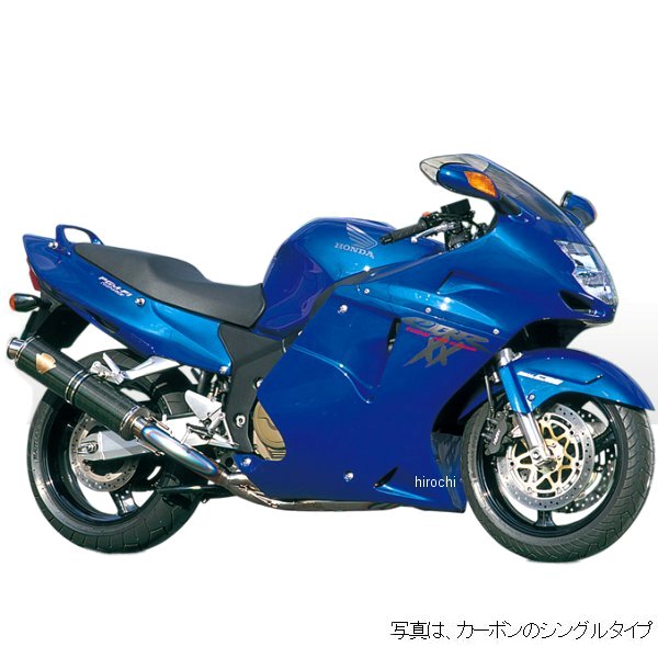 アールズギア r's gear フルエキゾースト ワイバン用 リペアサイレンサー 99年以降 CBR1100XX 真円ドラッグブルー WH06-01DB-XR JP店