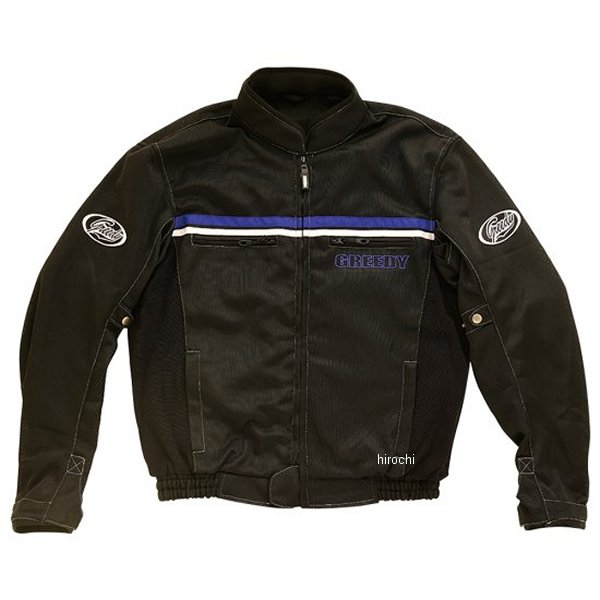 GNS-052 グリーディー GREEDY 春夏モデル ツーリングメッシュジャケット 青 4Lサイズ GRGNS052BL4 JP店